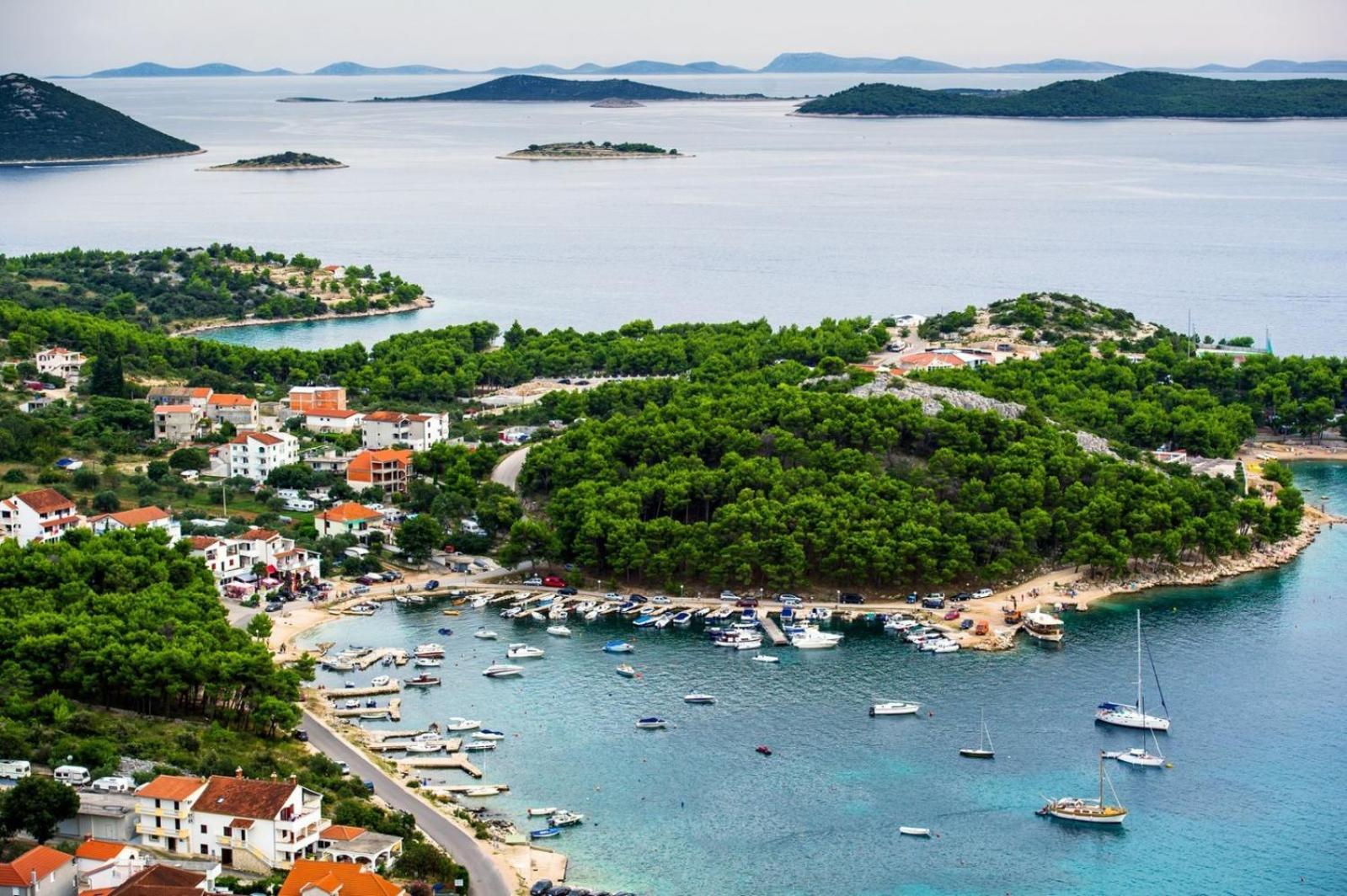 Studio Apartment In Biograd Na Moru With Terrace, Air Conditioning, Wi-Fi Екстериор снимка