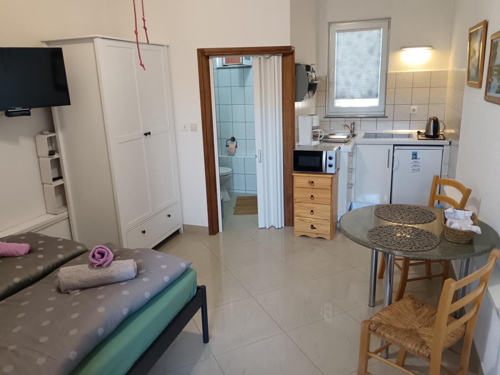 Studio Apartment In Biograd Na Moru With Terrace, Air Conditioning, Wi-Fi Екстериор снимка